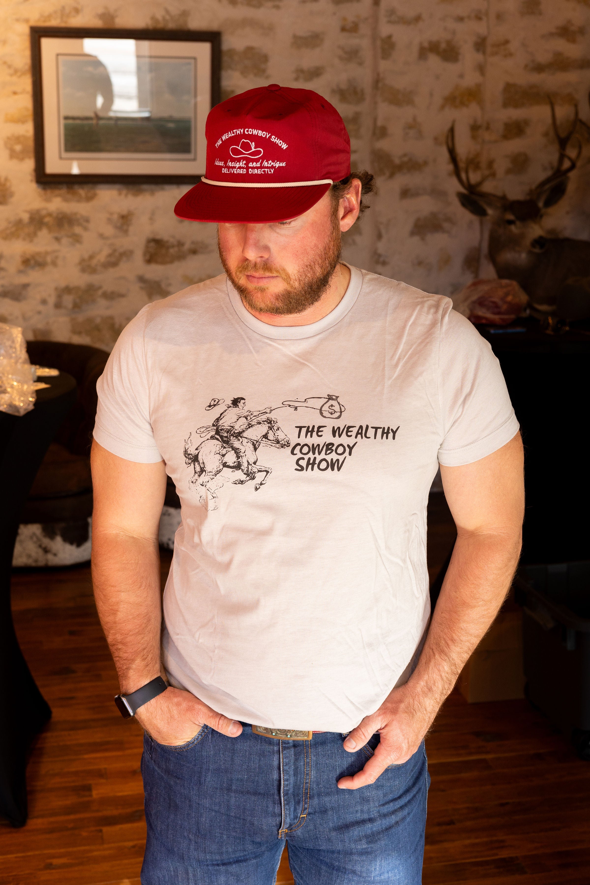 Wealthy Cowboy Roper Tee