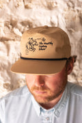 Bronc & Money Bag Khaki Hat
